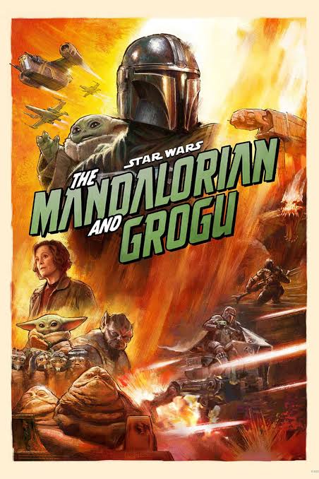 Plagát filmu The Mandalorian and Grogu